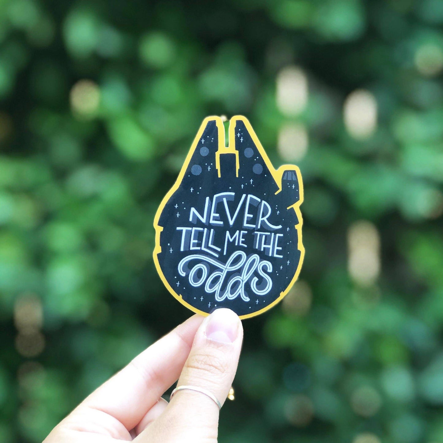 Never Tell Me The Odds Sticker