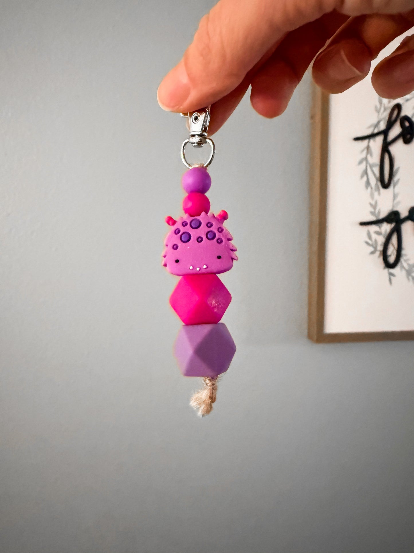 Kids Zipper Pull Keychains