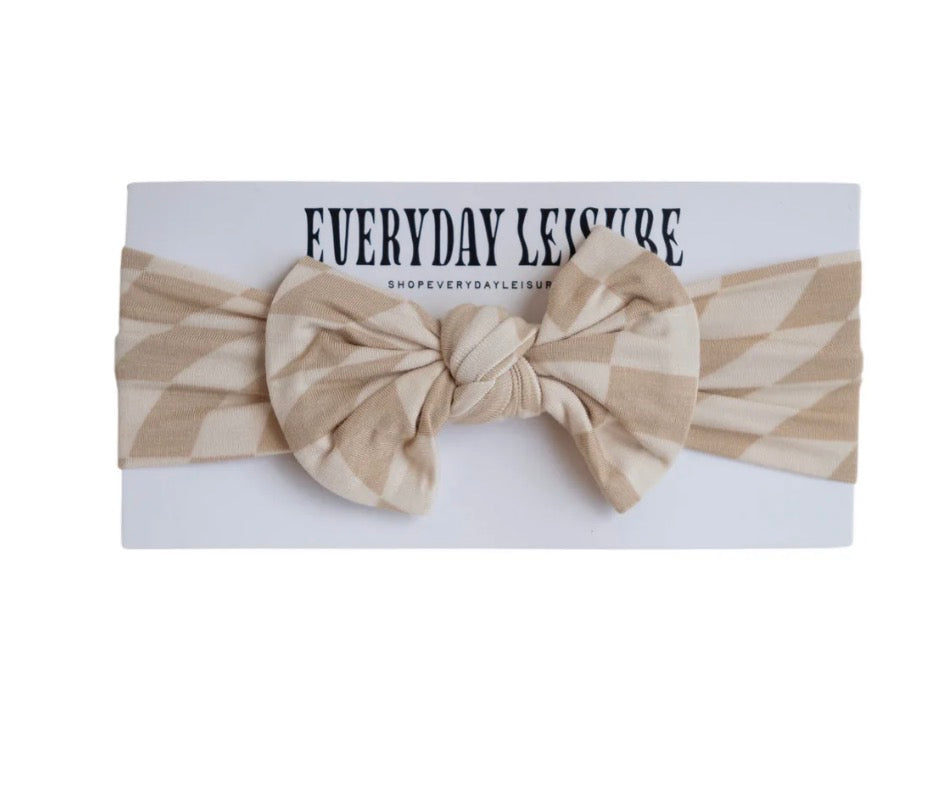 Wavy Checker | Head Wrap
