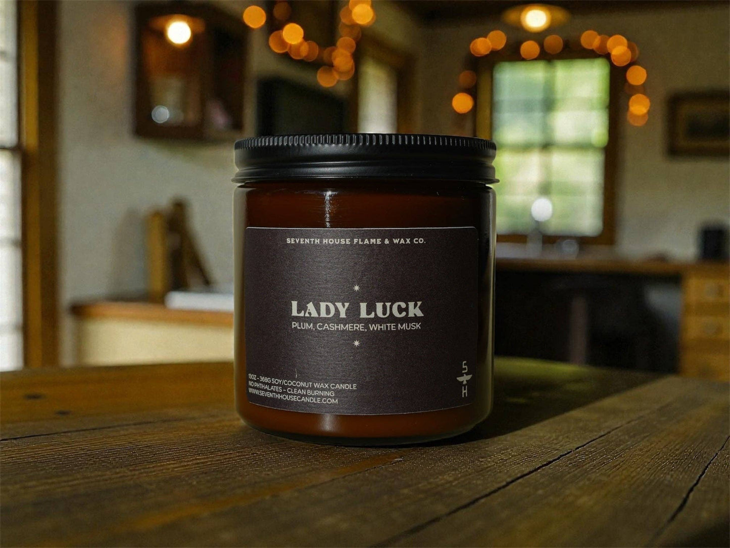 LADY LUCK - Plum, Cashmere & Musk Candle