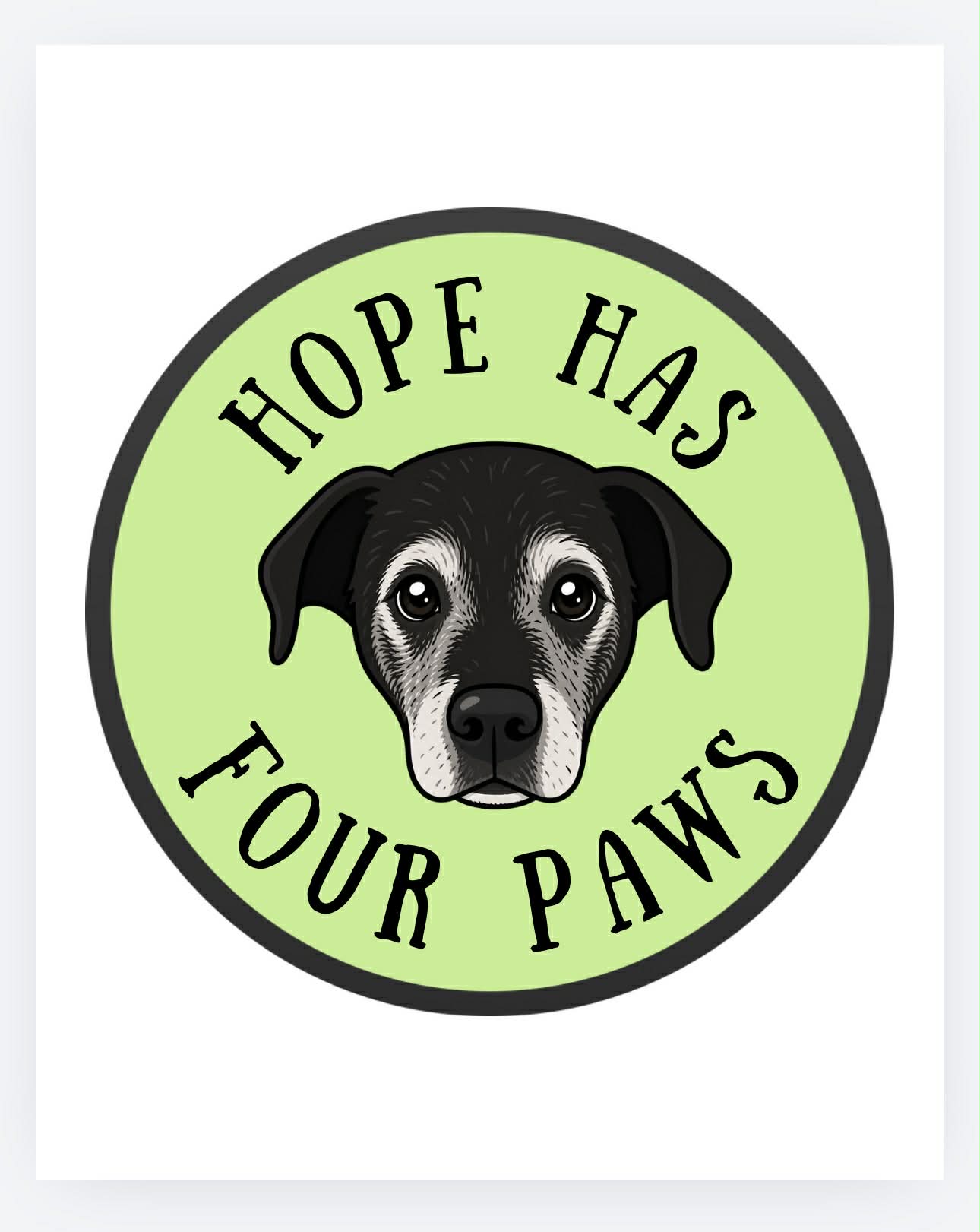 Hope Has 4 Paws The Duke Patch