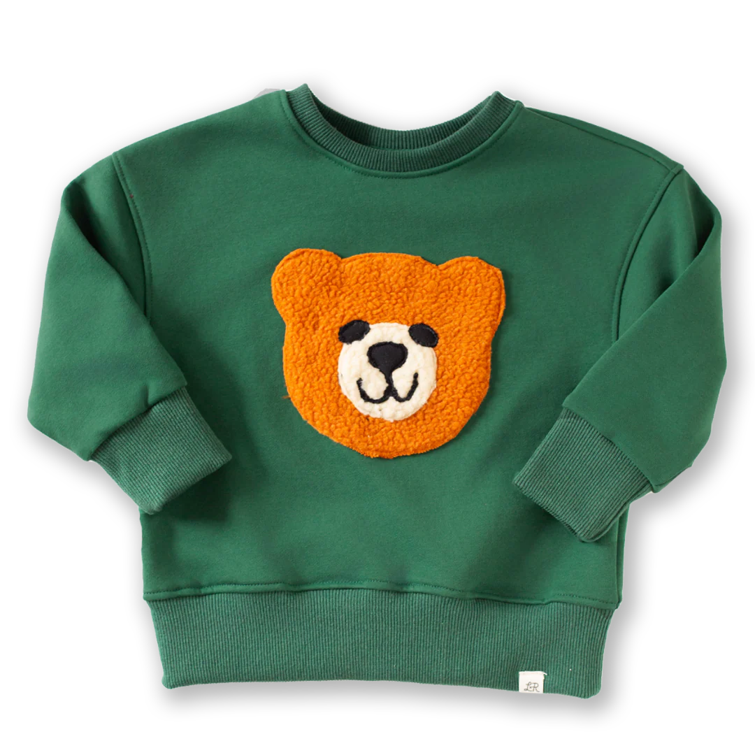 Clover Bear Patch Crewneck