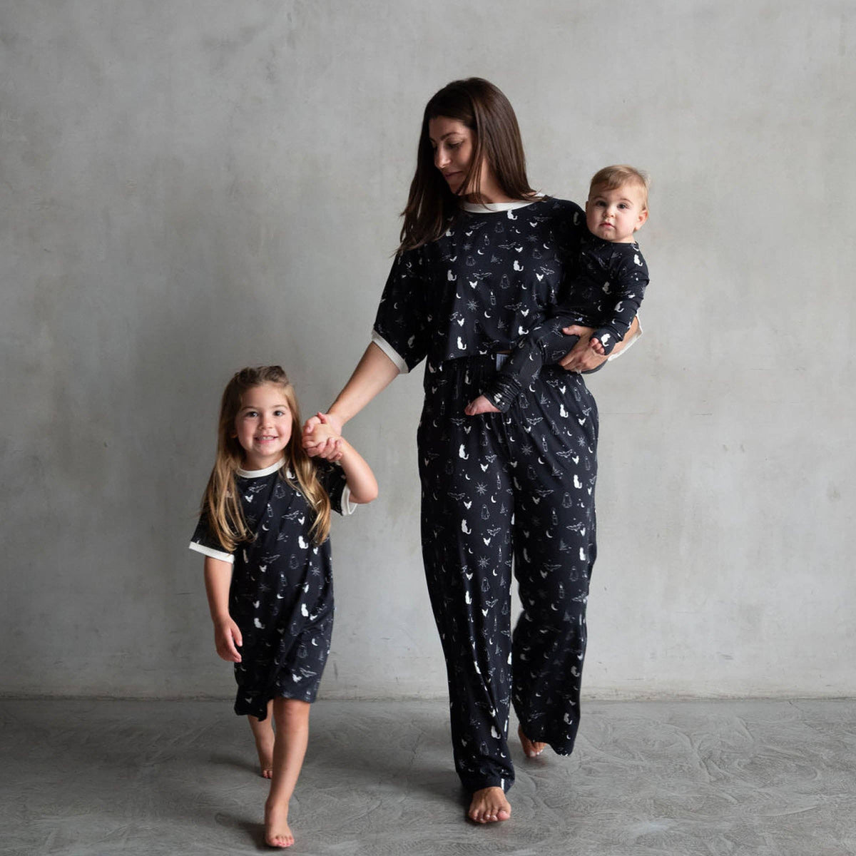 Spooky Bamboo Zip Romper