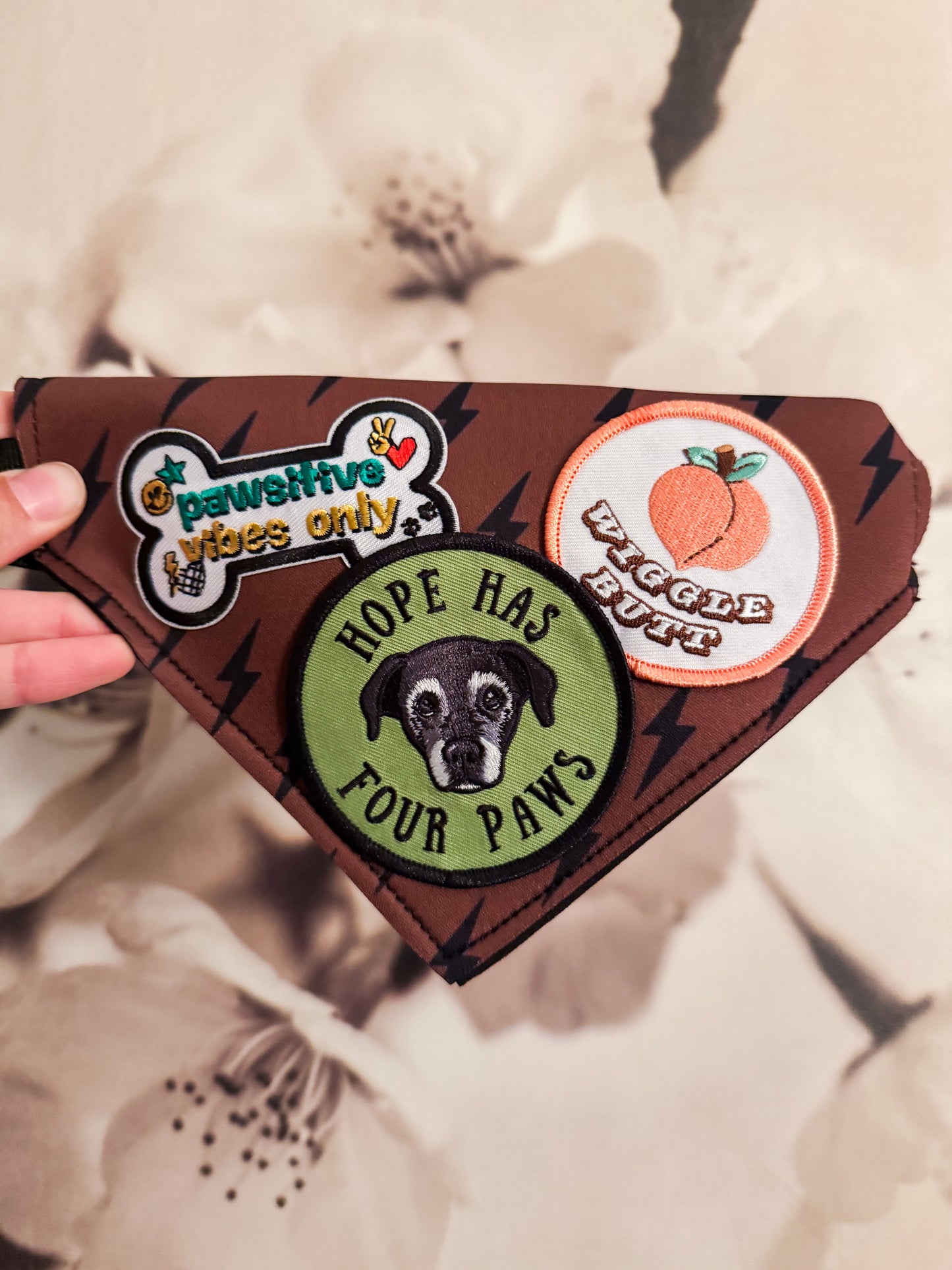 Hope Has 4 Paws Bandanas