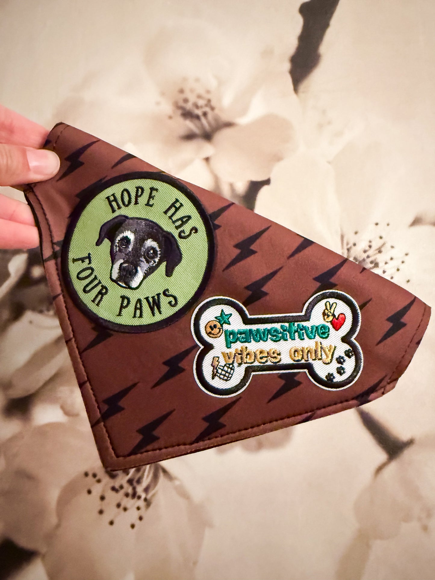 Hope Has 4 Paws Bandanas