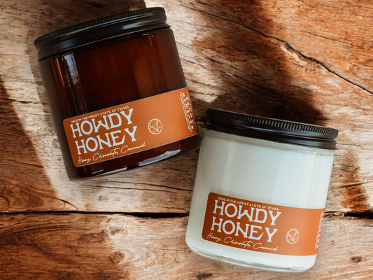 HOWDY HONEY - Vanilla, Caramel & Honey Candle