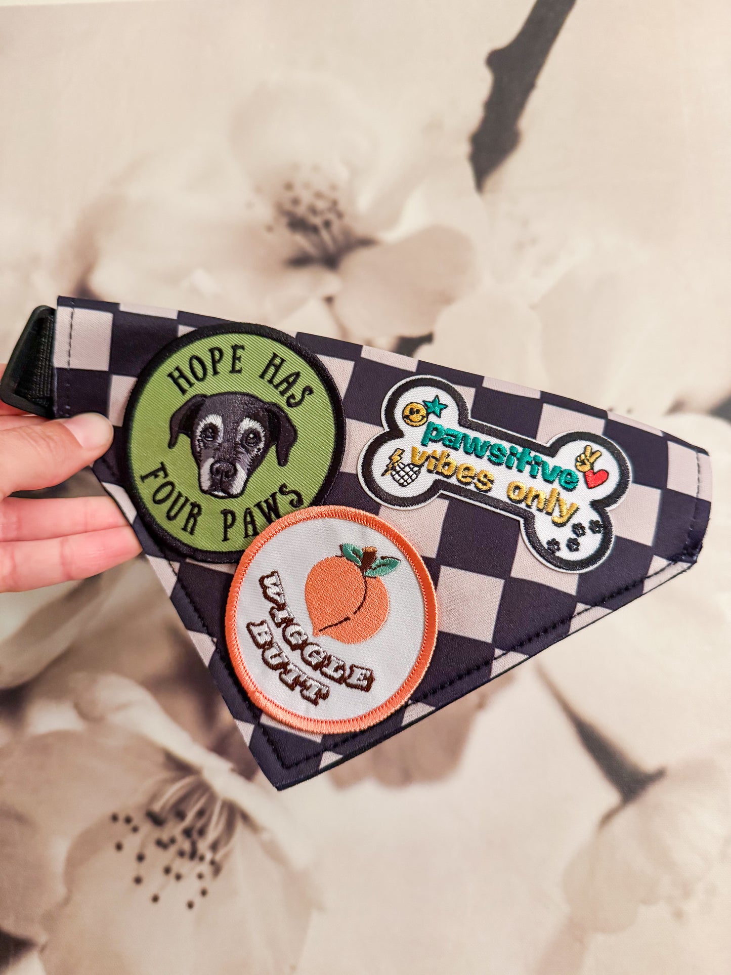 Hope Has 4 Paws Bandanas