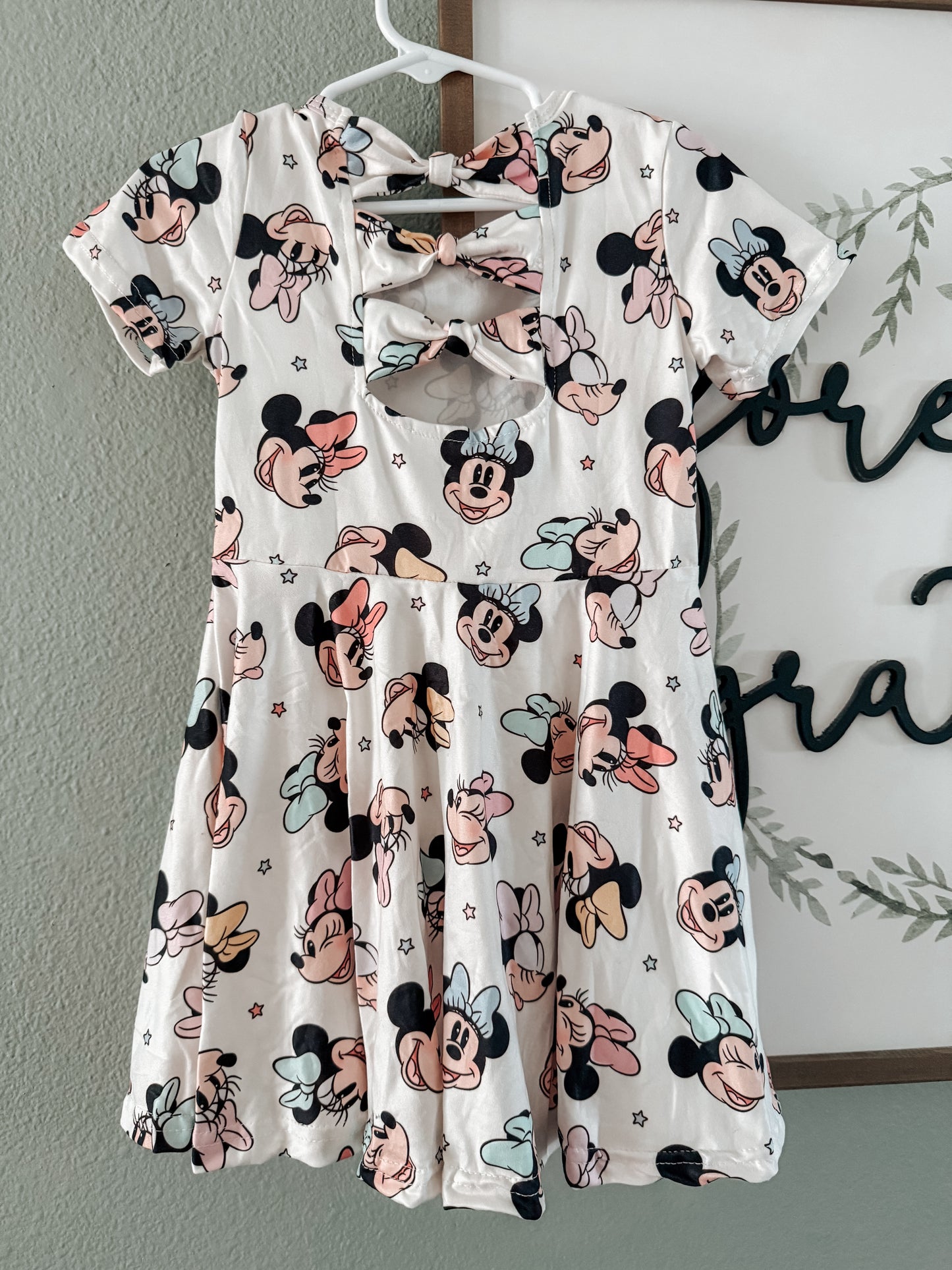 Minnie Bow Back Dress