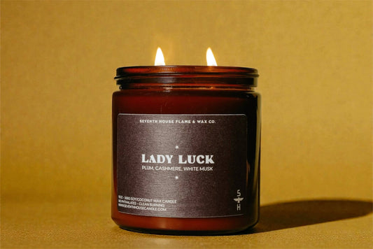 LADY LUCK - Plum, Cashmere & Musk Candle