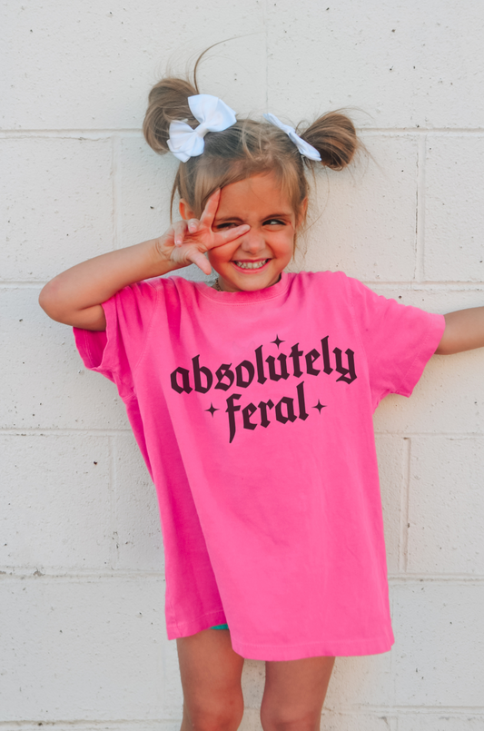 Absolutely Feral Kids Tee