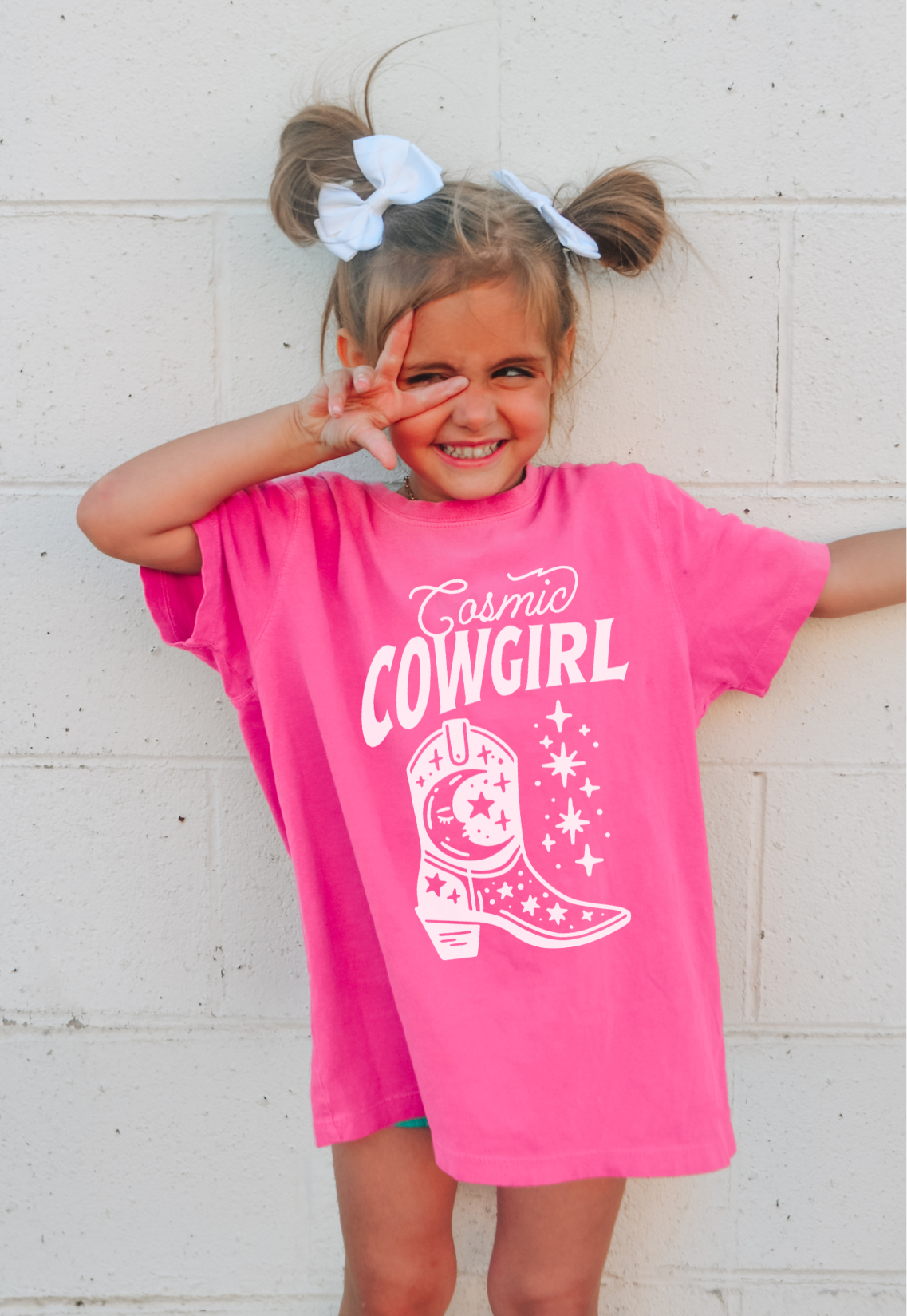 Cosmic Cowgirl Kids Tee