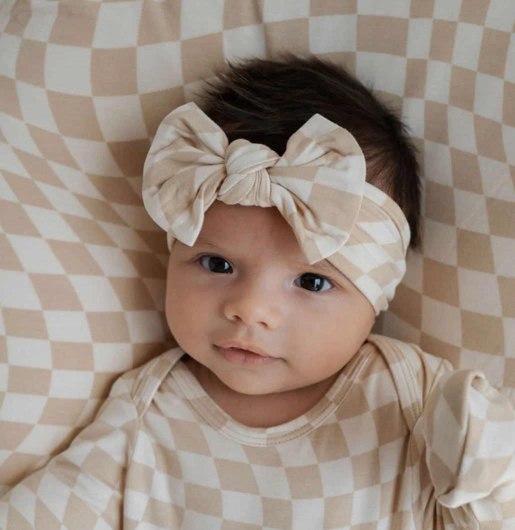 Wavy Checker | Head Wrap
