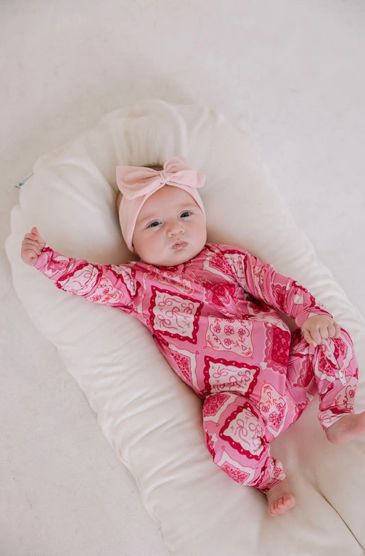 Darlin' Bandana | Bamboo Zip Romper
