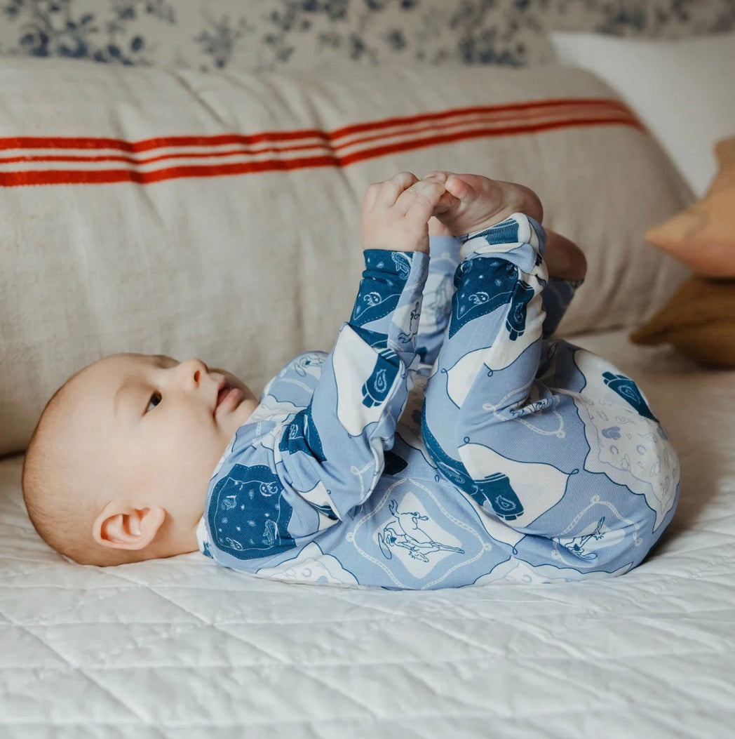 Knox | Bamboo Zip Romper