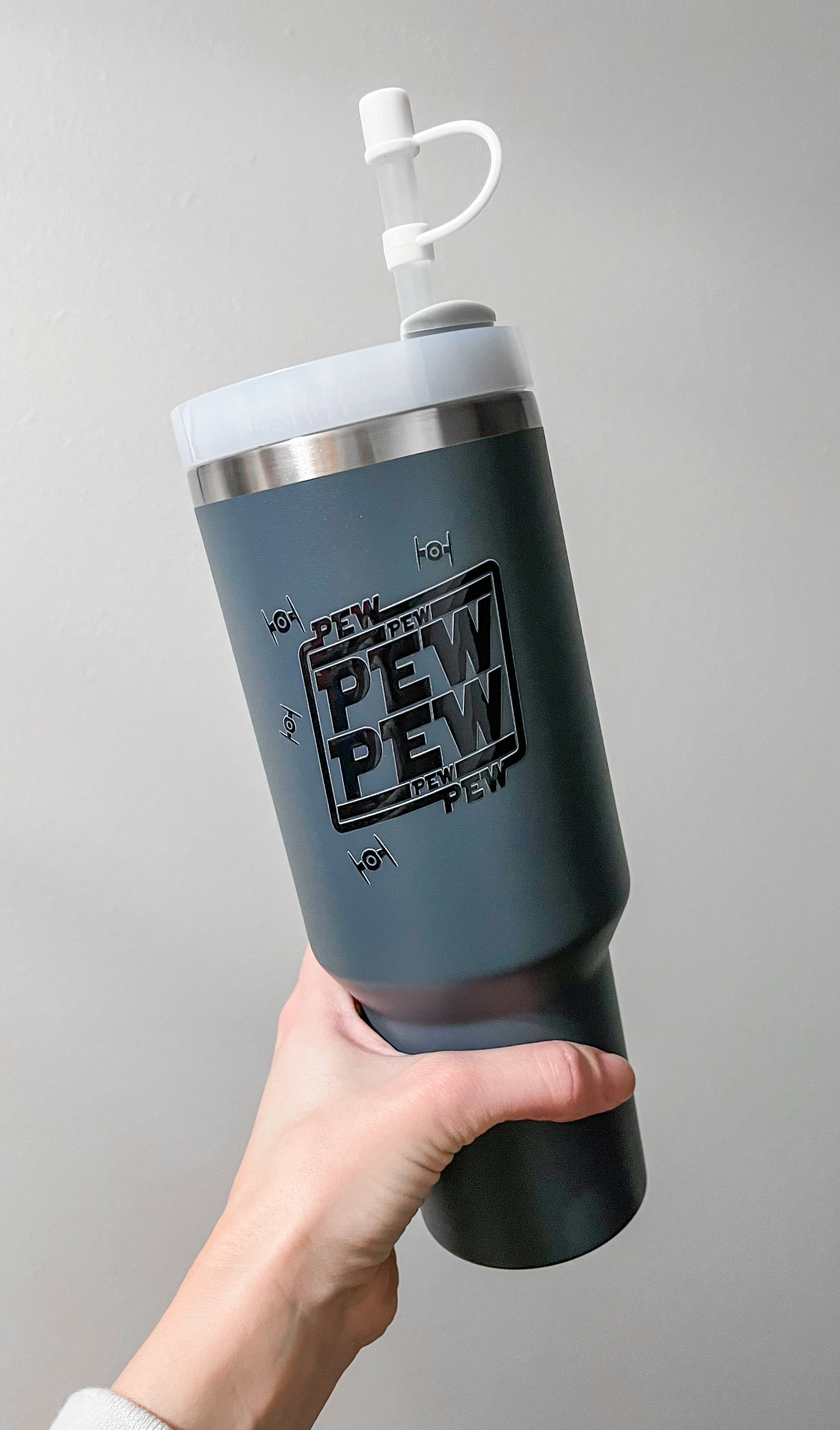 40 oz Pew Pew Tumbler