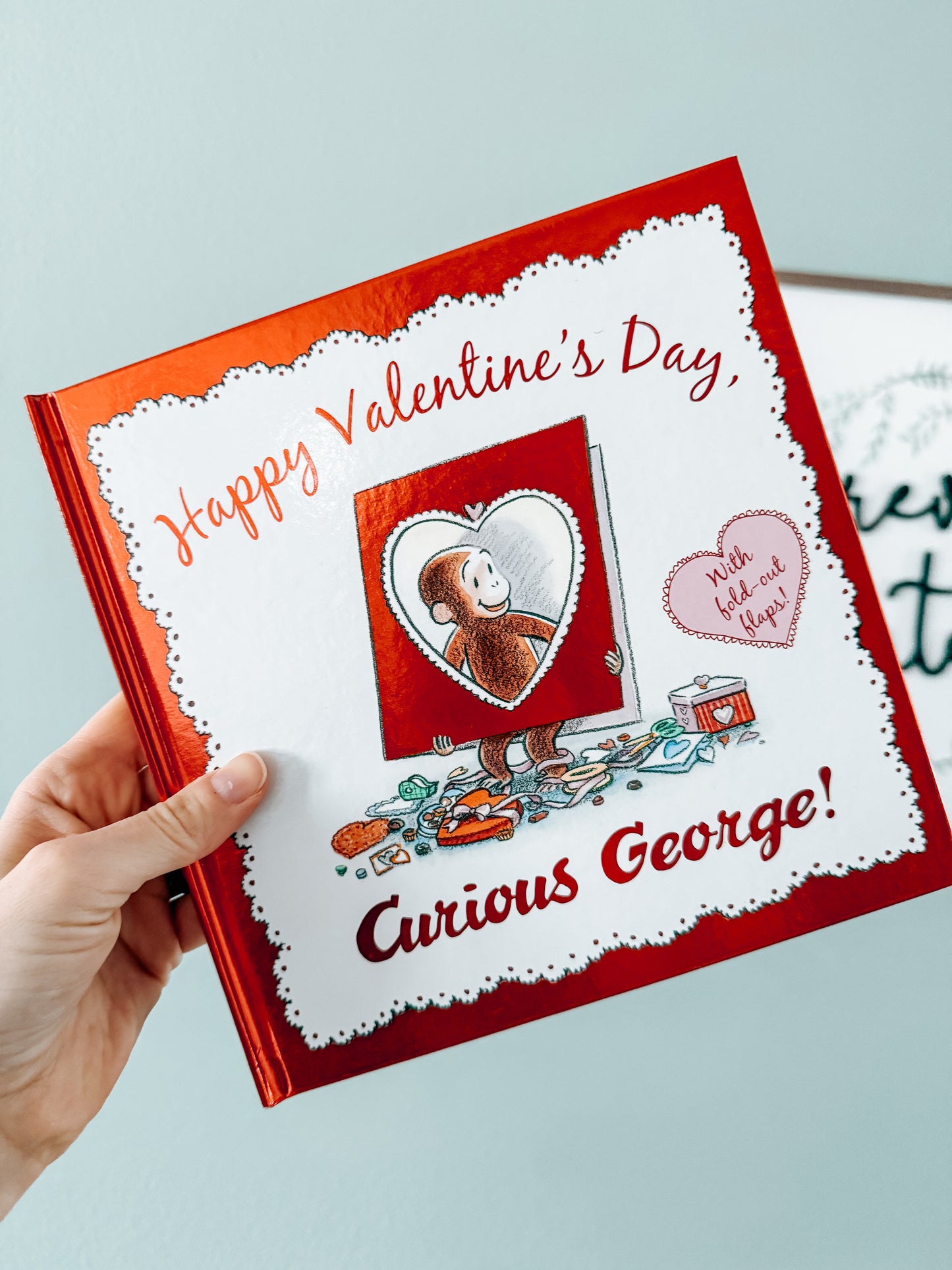 Happy Valentines Day Curious George