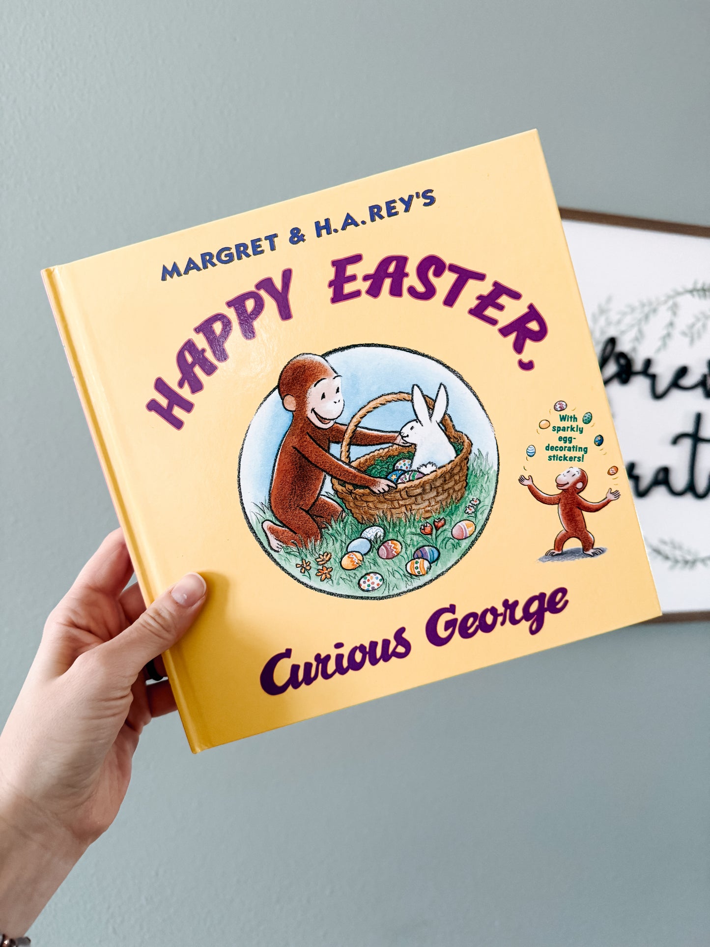 Happy Easter Curious George