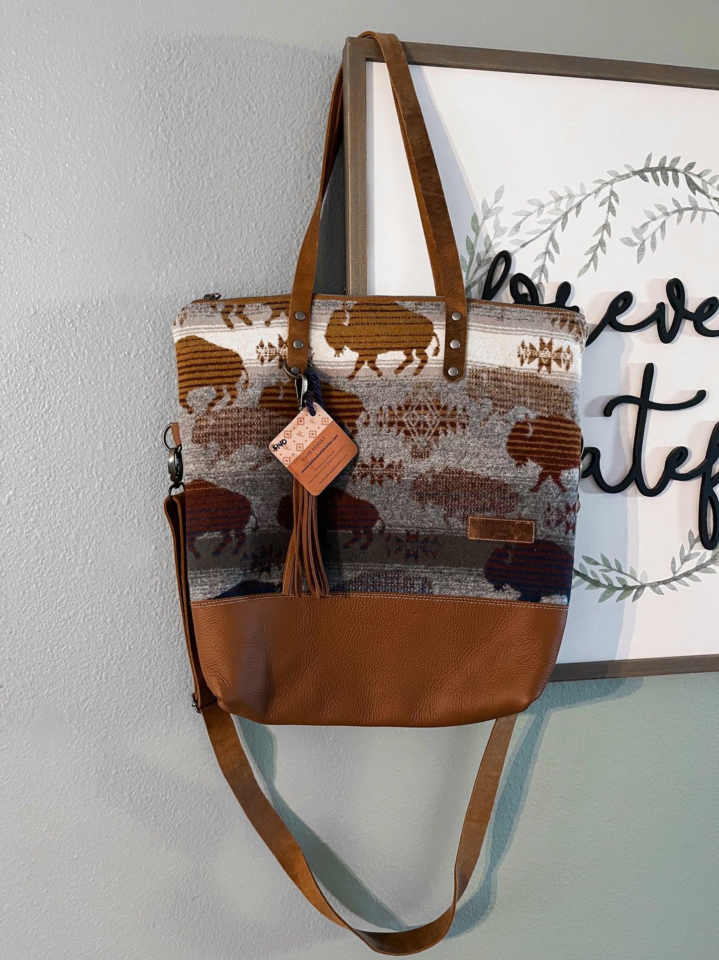 Wild Caballo Buffalo Tote