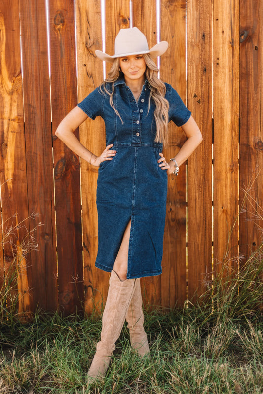 The Lil Denim Dress