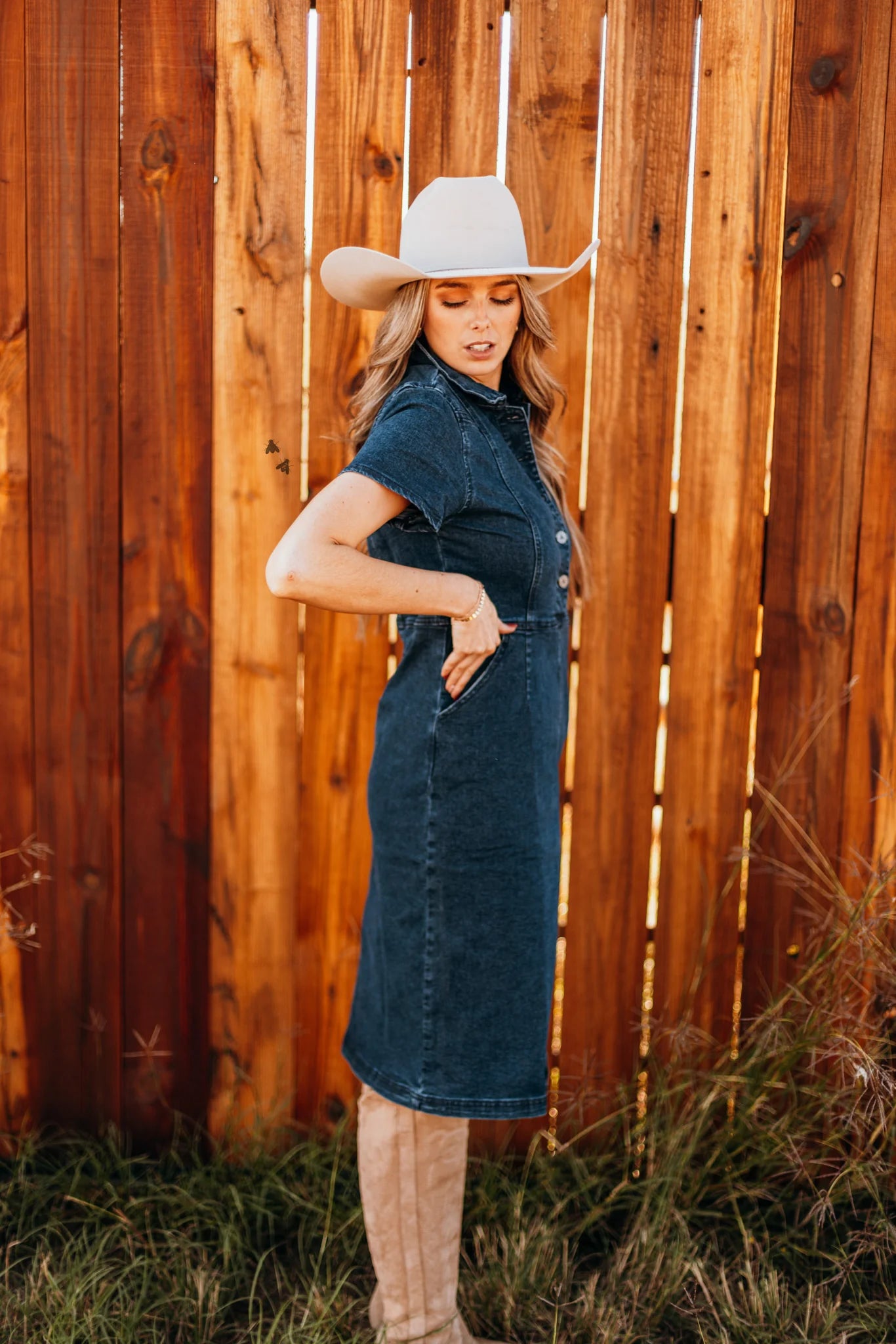 The Lil Denim Dress