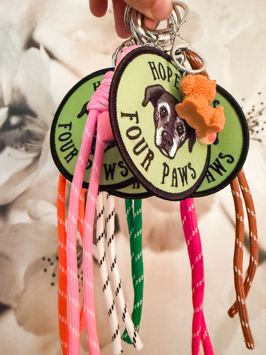 Hope Has 4 Paws Bag Charm