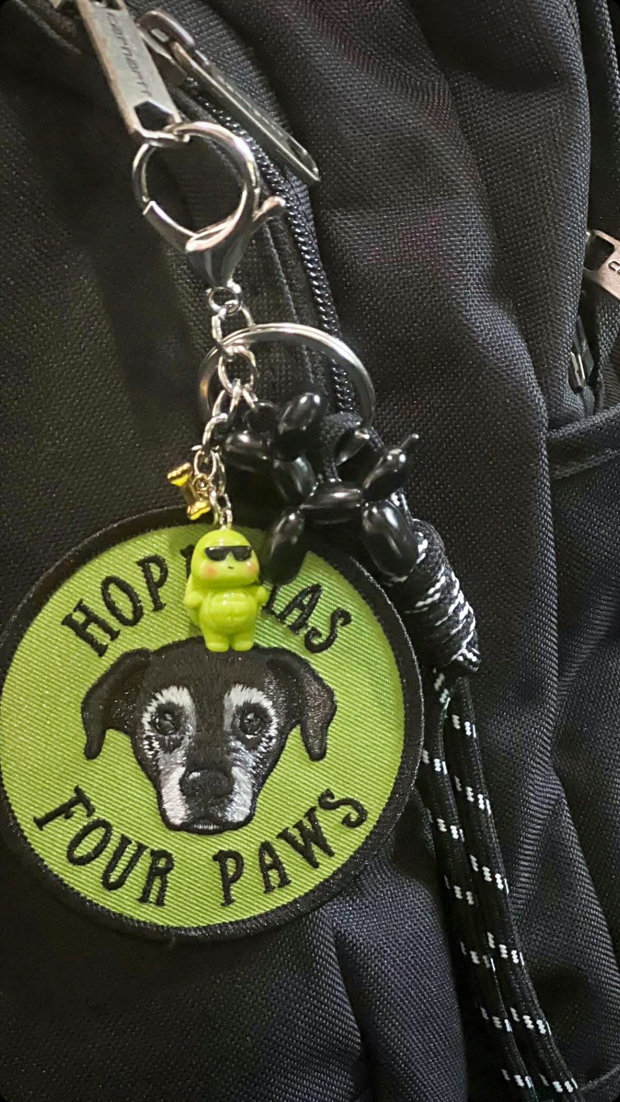 Hope Has 4 Paws Bag Charm