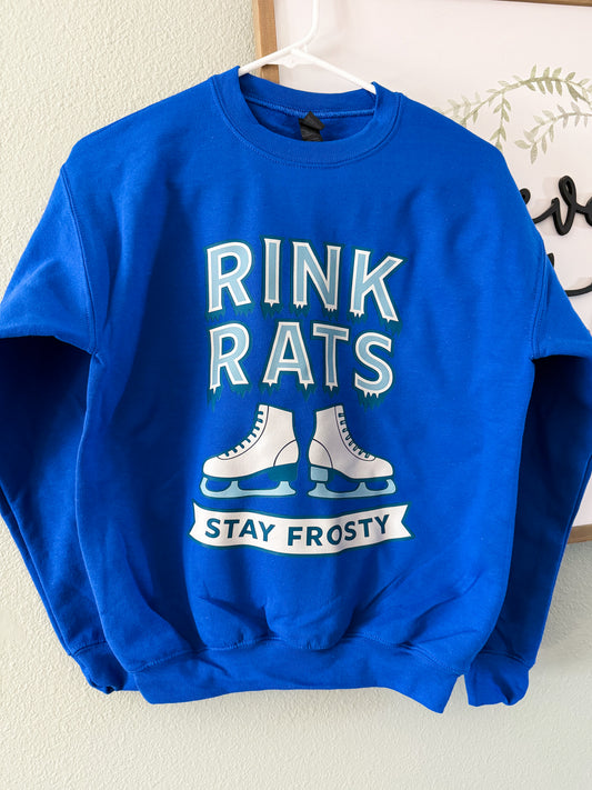 Rink Rats Pullover Kids Cobalt