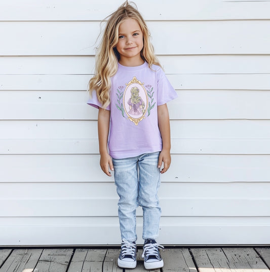 The Lost Princess Floral Frame Tee