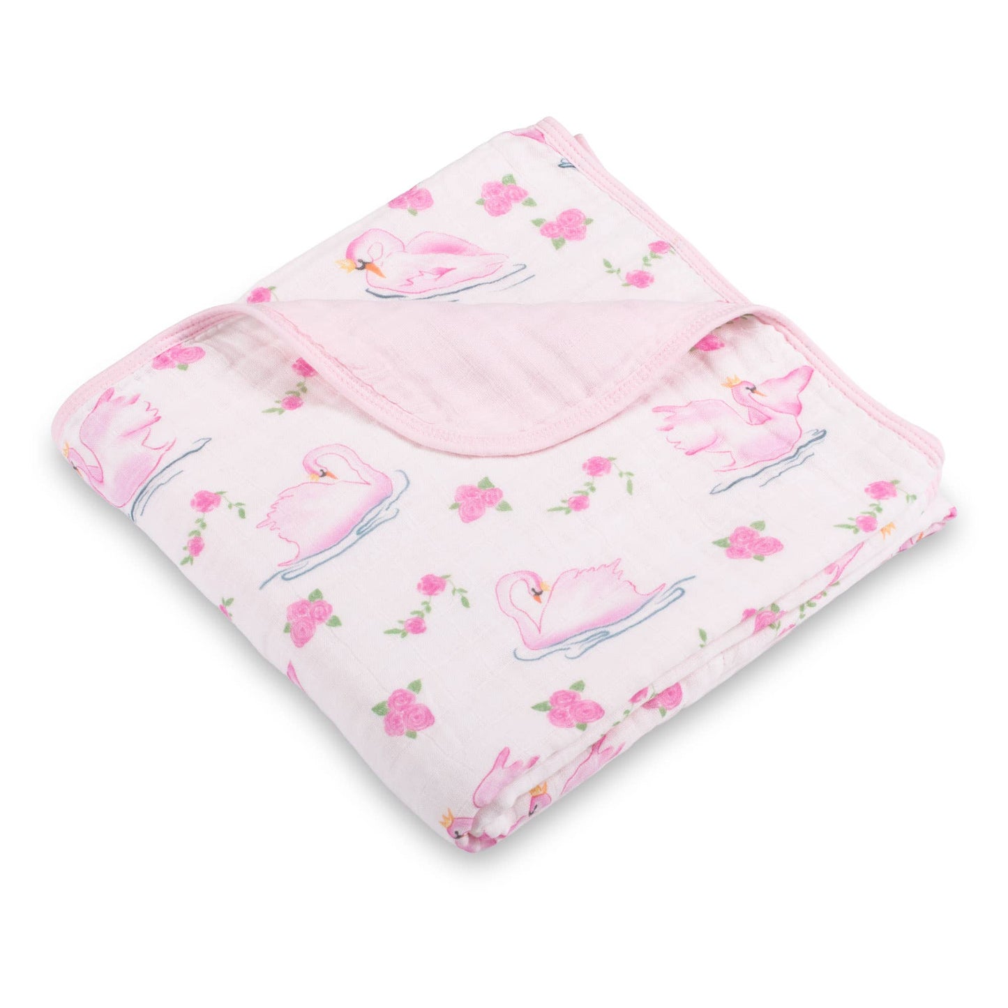 Swan Muslin Blanket