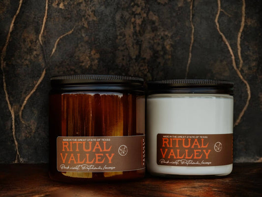 RITUAL VALLEY - Palo Santo, Violet, Incense Candle
