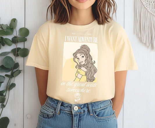 I Want Adventure Princess Tee