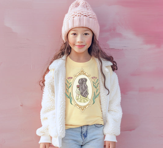 Great Wide Somewhere Princess Floral Frame Tee