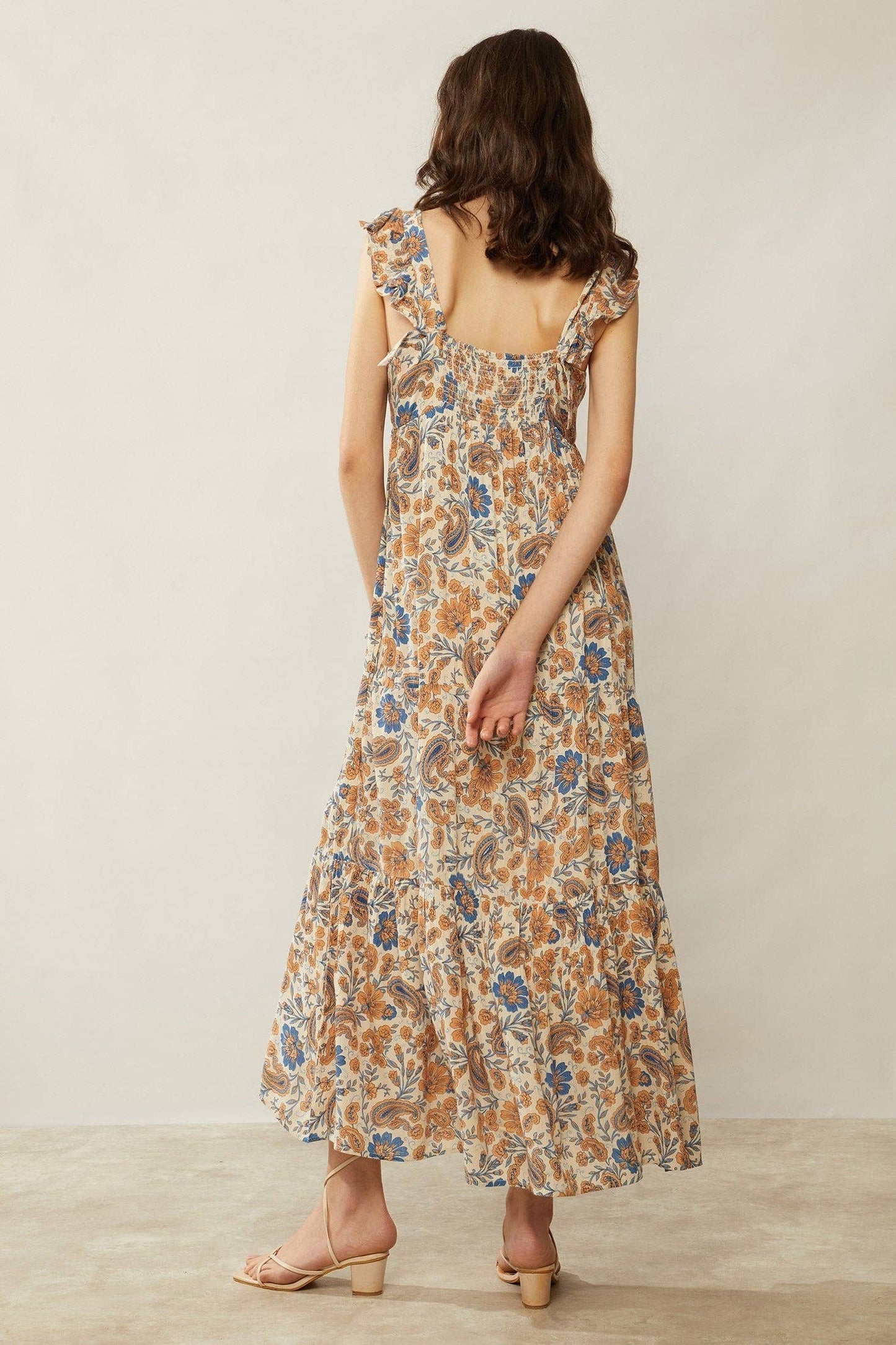 Chloe Floral Paisley Maxi Dress