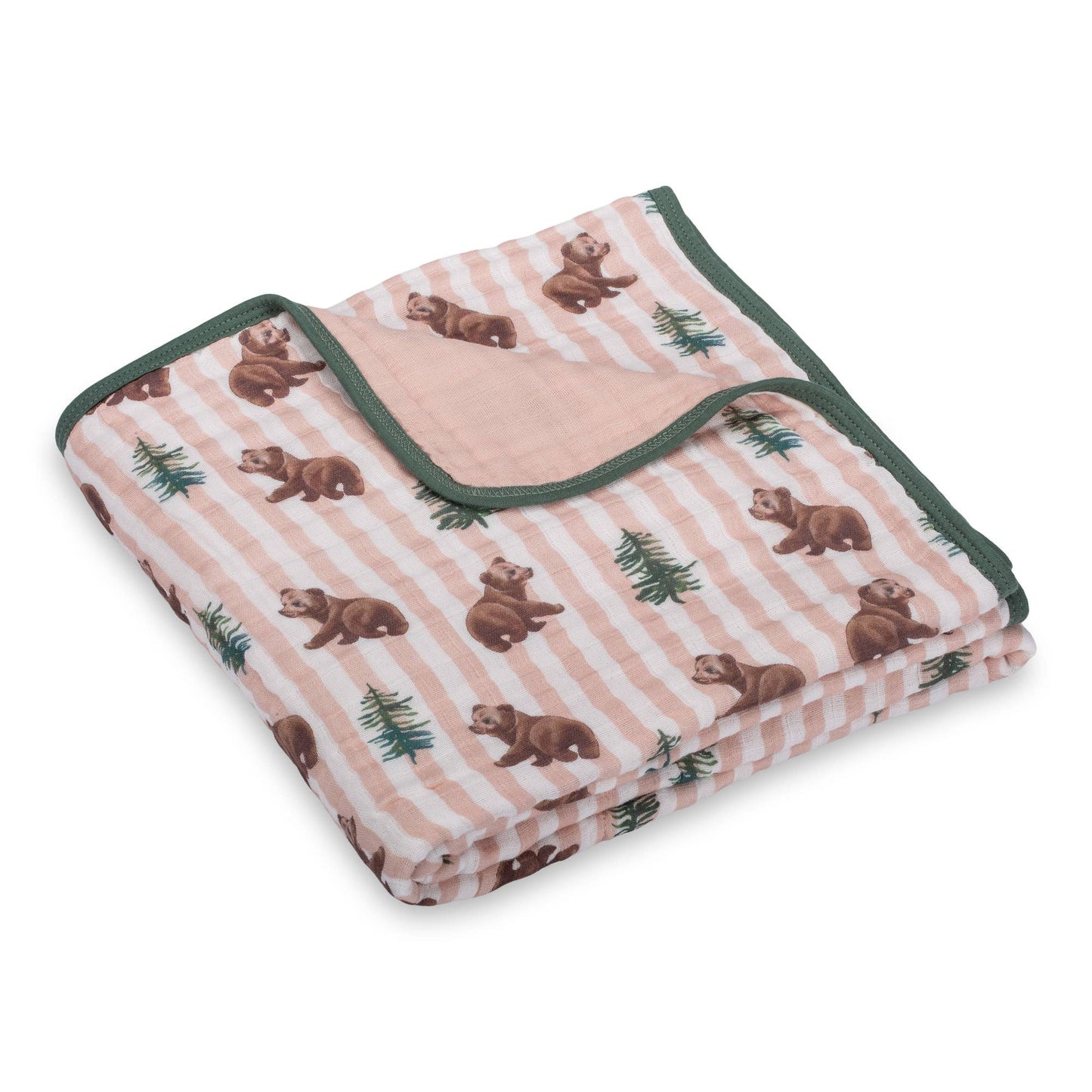 Beary Snuggly Muslin Blanket