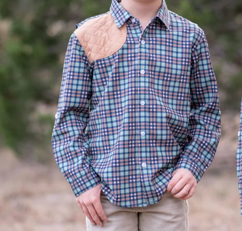 Fall Plaid Long Sleeve Shirt