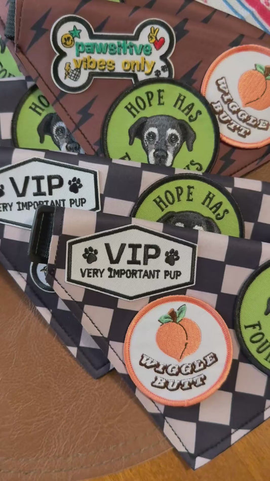 Hope Has 4 Paws Bandanas